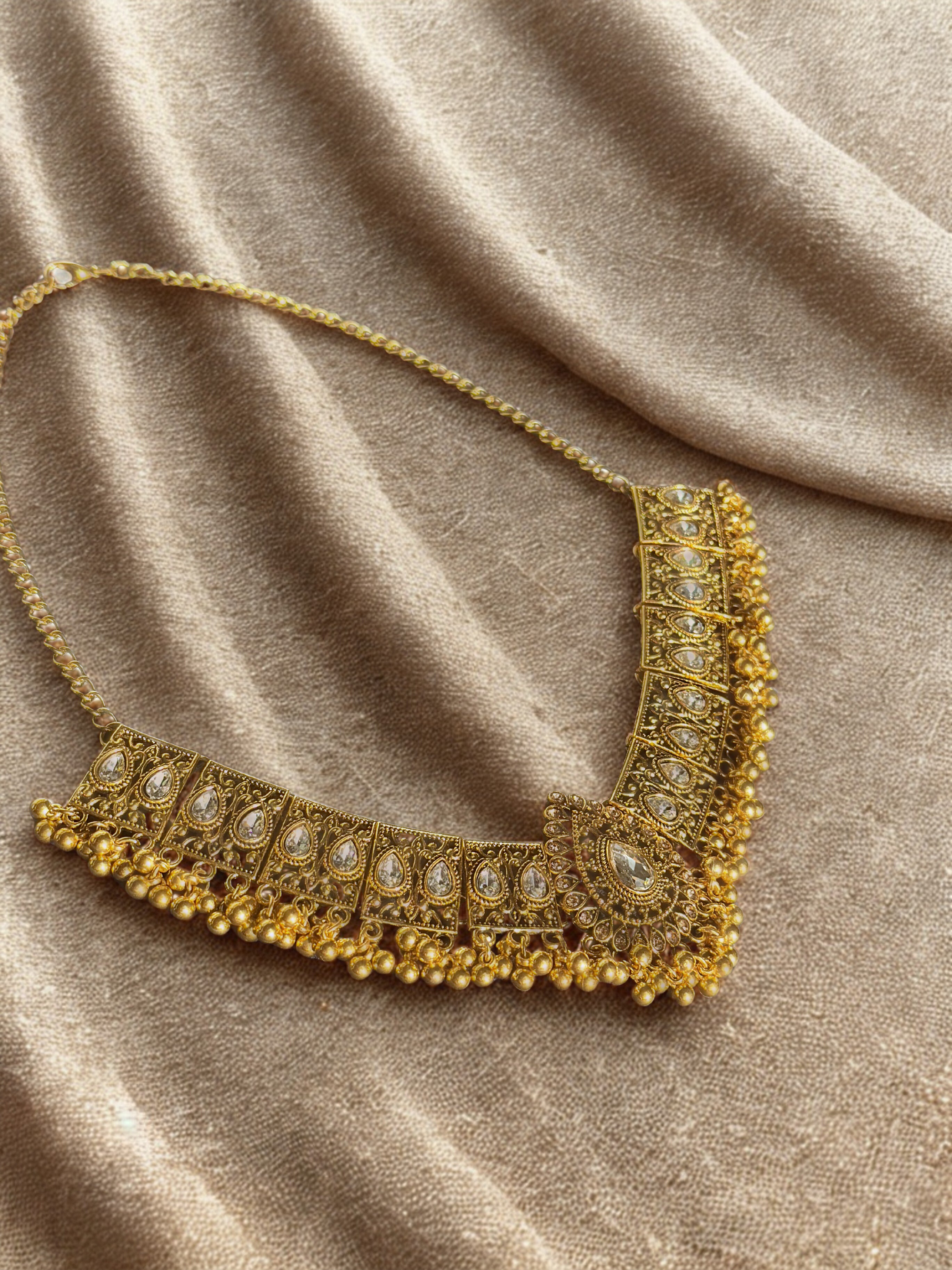 SULTANA GOLDEN CHOKER - KARMA COLLECTION