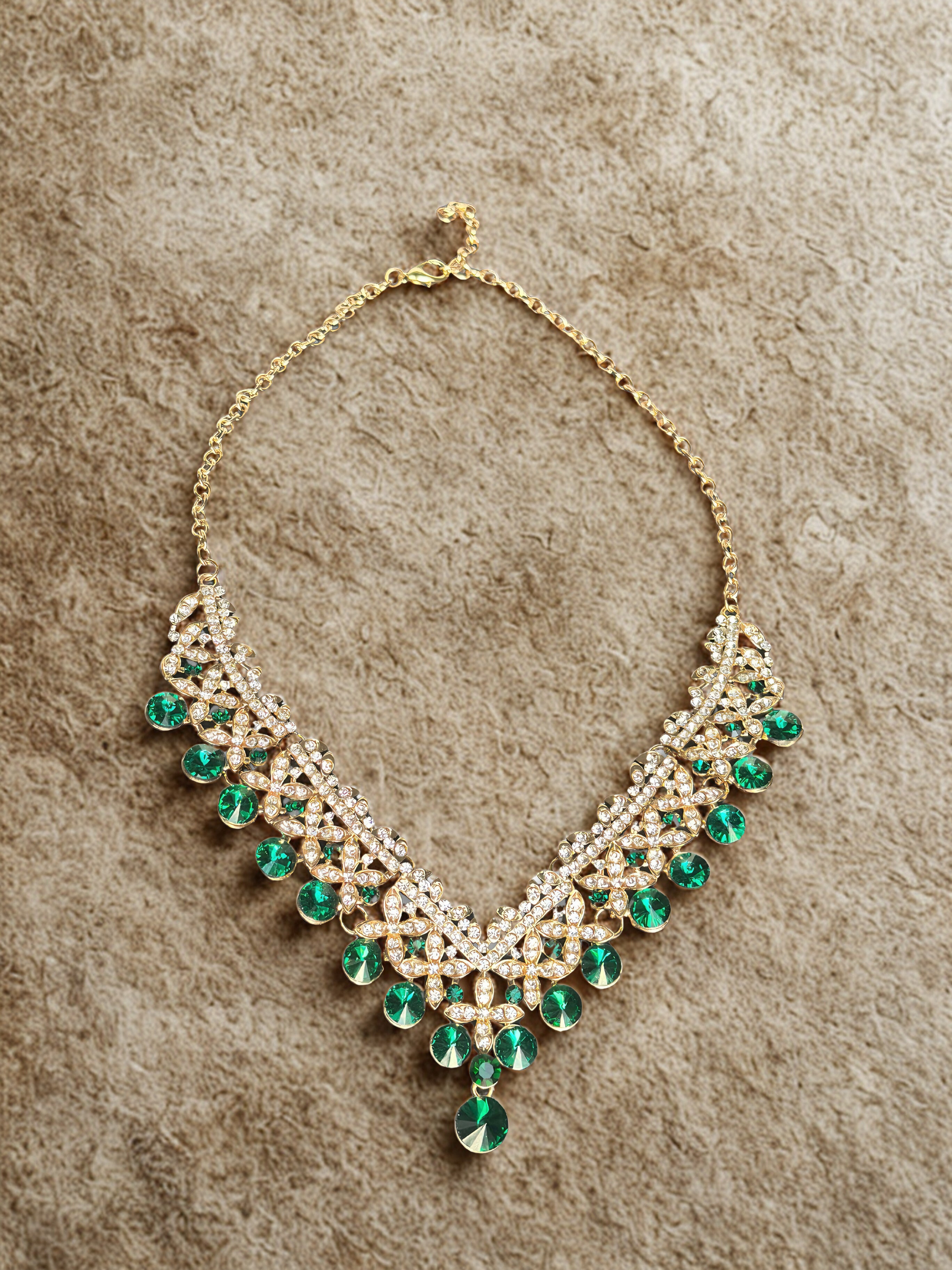EMERALD ASCENDANCE NECKLACE - KARMA COLLECTION